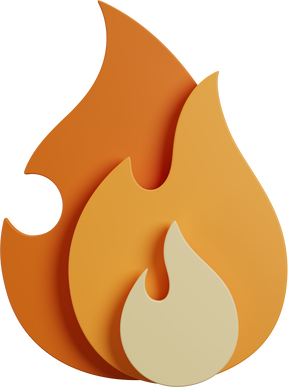 Fire 3D Icon